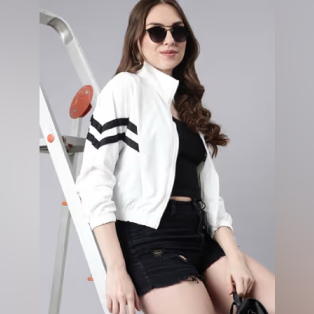 Abercrombie and Fitch bomber.